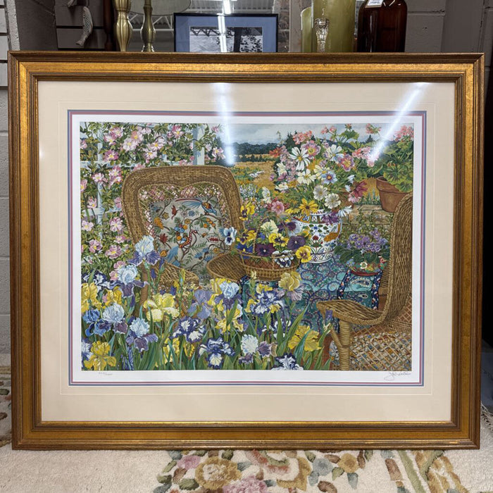 'Spring Iris' Special Edition/Signed Print by John Powell