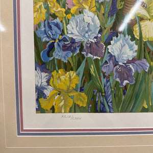 'Spring Iris' Special Edition/Signed Print by John Powell