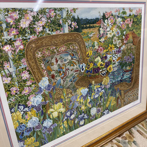 'Spring Iris' Special Edition/Signed Print by John Powell