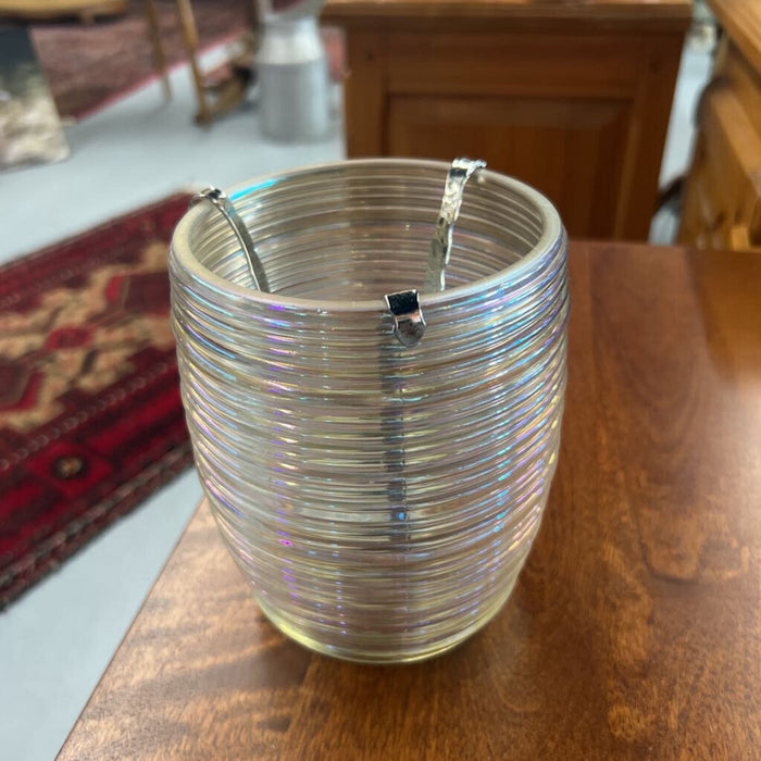 Opalescent Candle Holder