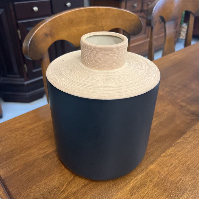 Black & Terra Cotta Vase