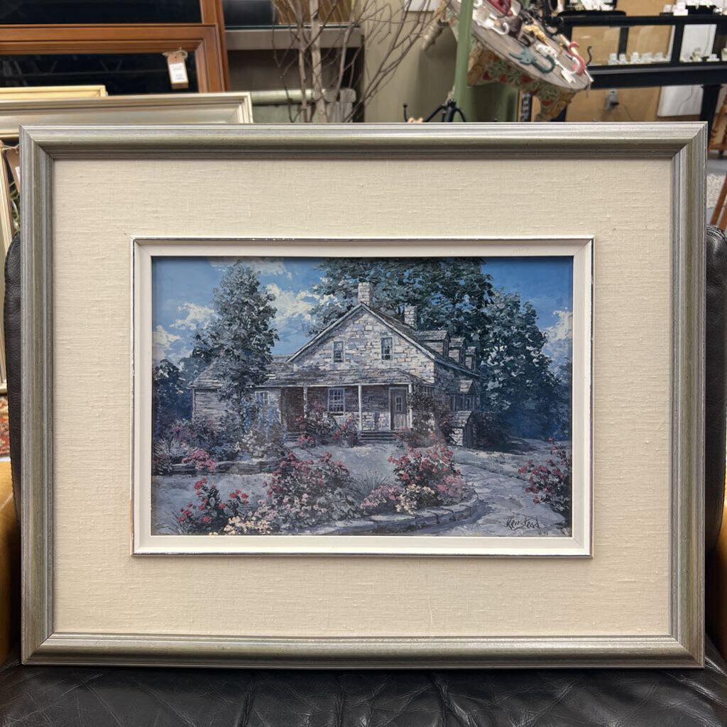"Old Stone House" Framed Print By James Keirstad