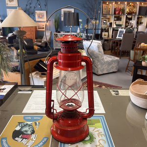 Vintage Dietz Red Kerosene Lantern