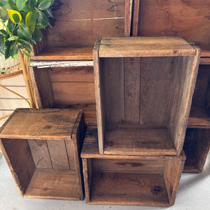 Vintage Rustic Grocer Box