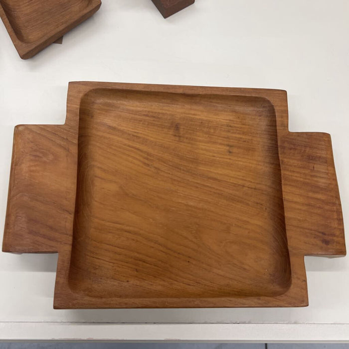 MCM Teak Wood Serving Tray