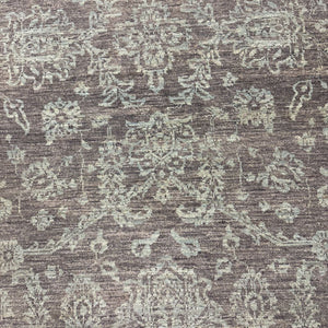 100% Wool KASIB Pakistani Rug (ELTE) Grey & Aqua