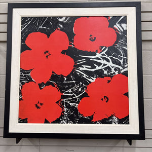 Andy Warhol '1964 Flowers' Framed Print