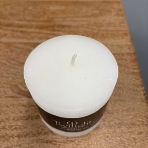Twilight WHITE PILLAR Candle VERBENA - FIG