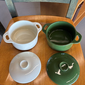 NEW - Mini Ceramic Cocotte Set