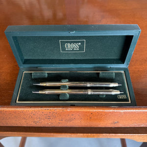 CROSS Classic Century 10K Pen Set w Case