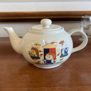 Tetley Tea Folk Teapot