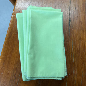 Spring Green Coloured Napkins- Set Of 6
