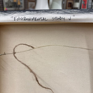 "Environmental Study" Original Artwork On Canvas By Jordan Hicks