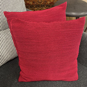 Red Satin Pillow