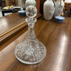 Atlantis Full Lead Crystal Liquor Decanter - Handblown - Portugal