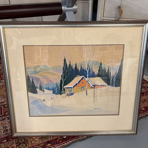 Print - "Laurentian Chalet" by Graham Noble Norwell