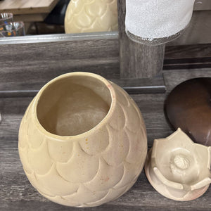 Pineapple Soapstone Carving
