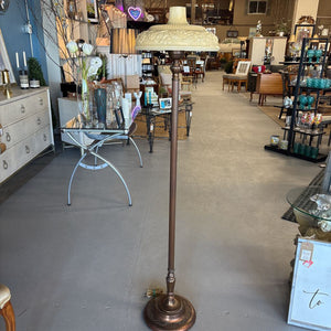 Vintage Torchiere Floor Lamp