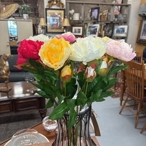 Double Bloom Peony Stem - FLEUR 940