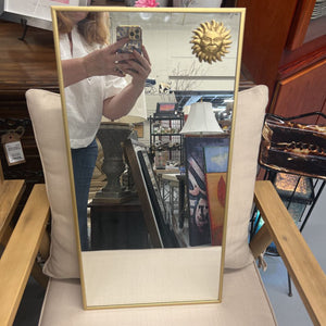 Gold Framed Mirror w Sun