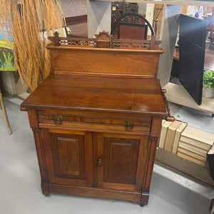 Eastlake Wash Stand w Towel Racks