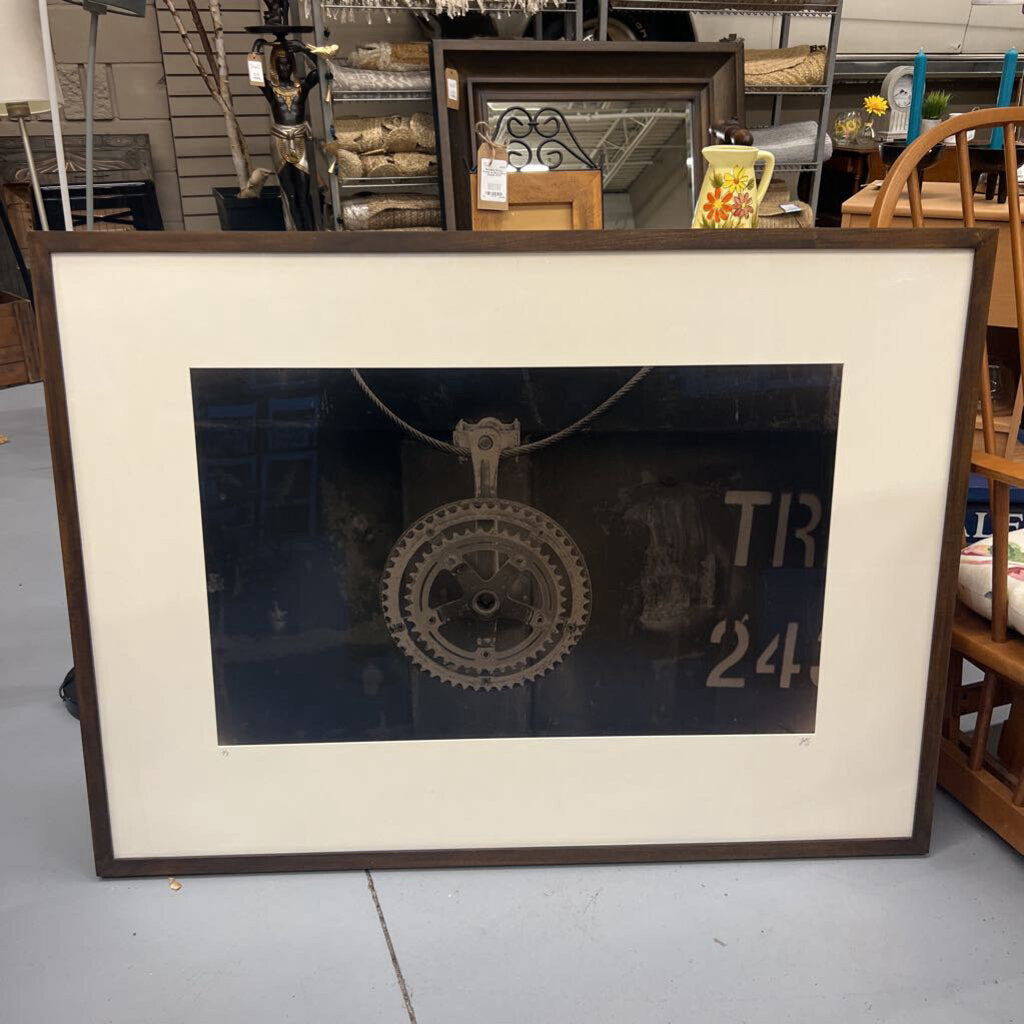 Gear Photo Print - Artist Unknown