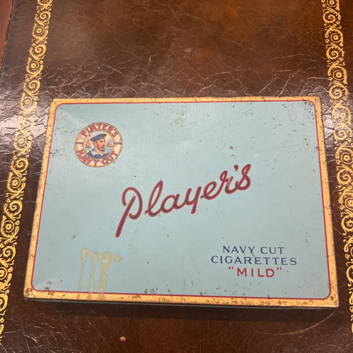 Player's Navy Cut Cigarette Tin