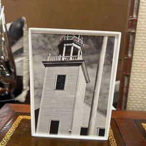 Photo Of Church In Shadow Box w White Frame