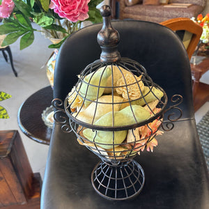 Metal Potpourri Holder