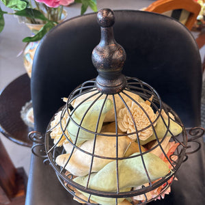 Metal Potpourri Holder