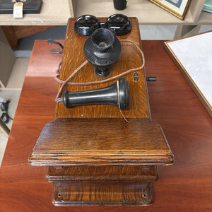 Antique Vintage Early 1900's Northern Electric Wall Mounted Telephone