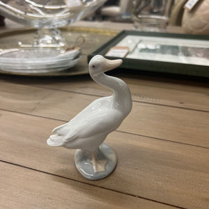 Lladro Porcelain Goose Figurine