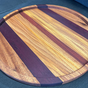 Solid Hardwood Cutting Board/Tray LOCAL ARTIST Mark Brown