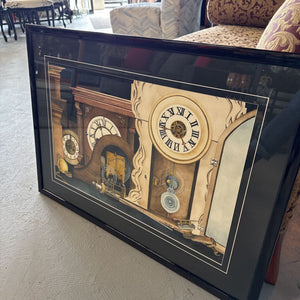 Original Watercolour - Clocks by Marilyn Goslin (Muskoka)