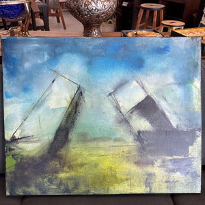 Original Kingston Acrylic 'Time Is On My Side' by P. Emmerson (Local Artist)