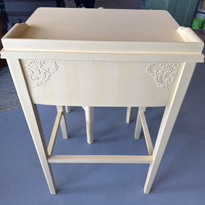 Small Telephone/Laptop Desk w Chair by Local Artist