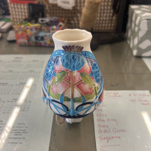 Thistle Pattern Glass Nightlight