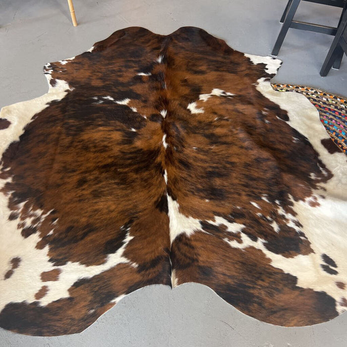 Cowhide Rug - Multi-Colour Brown & Tan (Quebecuir)