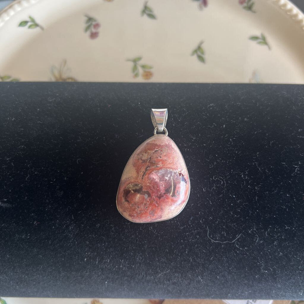 Sterling Silver Bolder Opal Pendant