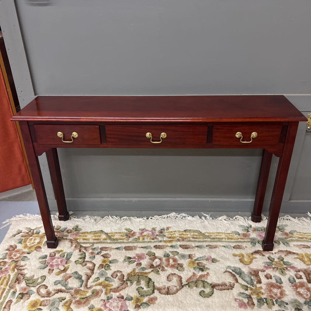 Hall Console Table w 3 Drawers