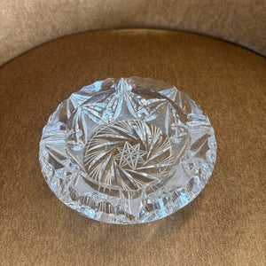 Cut Crystal Candy Dish