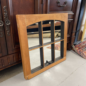 Six-Panel Rustic Mirror