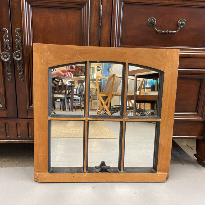 Six-Panel Rustic Mirror