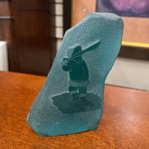 Siku Inuit Blue Etched Glass - 3 Pce. Set