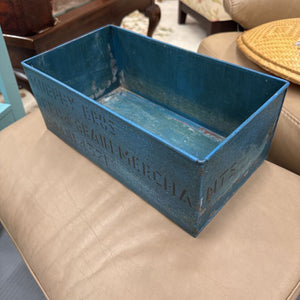 Vintage Blue Tin - Murphy Bros. Seeds