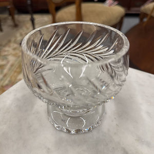 Footed Crystal Candy Dish
