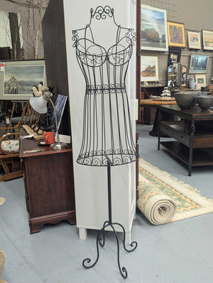 Wire Dressmaker Mannequin with Base