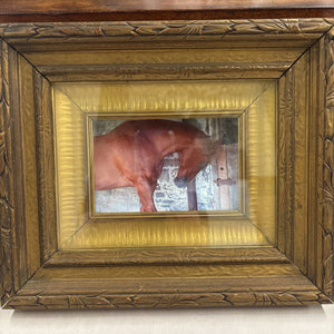 Vintage Bronze Wood Picture Frame