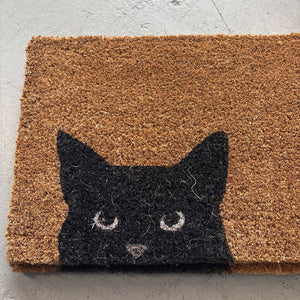 Peeking Cat Balcony Doormat AN 1950