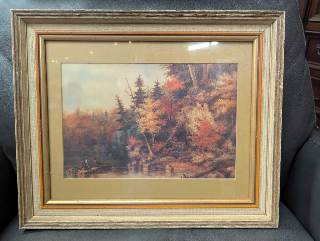 Kreighoff Framed Print - Fishing